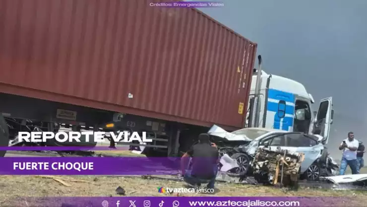 ÚLTIMA HORA | Cierre total de carriles en la carretera Guadalajara-Colima tras fuerte accidente; ¿qué ocurrió?