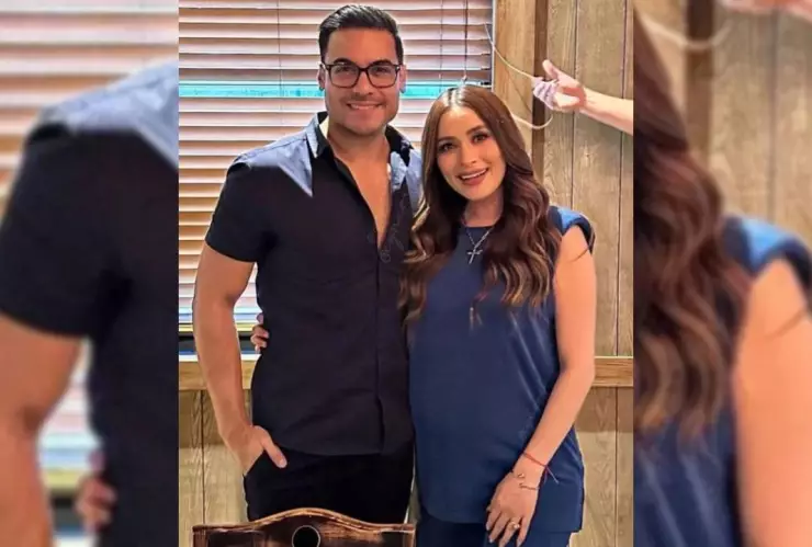 ¡HERMOSO! Carlos Rivera y Cynthia celebran con foto el primer mes de su bebé León
