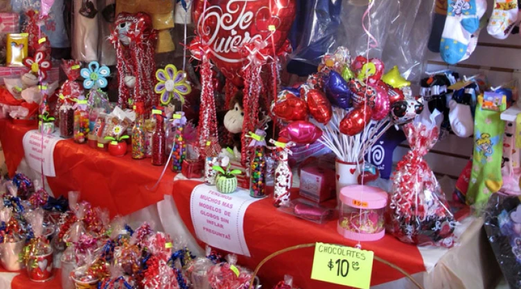 San Valentín derrama economica