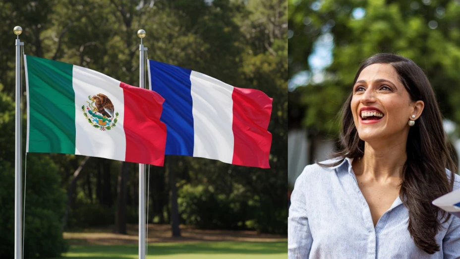 La diputada de Francia, Éléonore Caroit, entrevista sobre la relación política y económica entre México y Francia en julio de 2025.