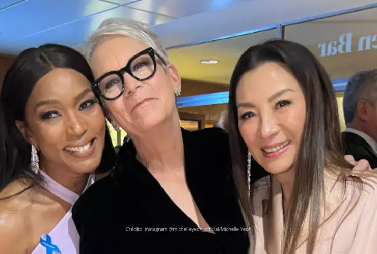 Jamie Lee Curtis, Angela Basset y Michelle Yeoh.