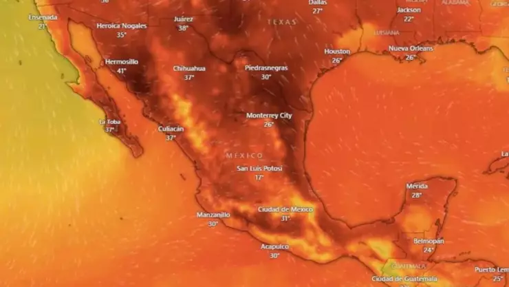 Estos son los estados que serán AFECTADOS por Cuarta Ola de Calor y Anticiclón en México