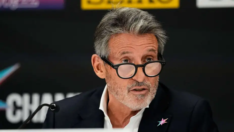 Sebastian Coe, presidente de World Athletics.