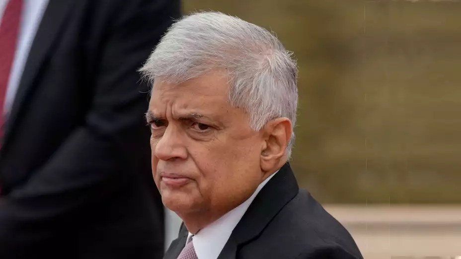 El expresidente de Sri Lanka, Ranil Wickremesinghe.