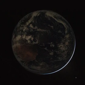 Revelan fotos inéditas de la Tierra tomadas desde la Luna