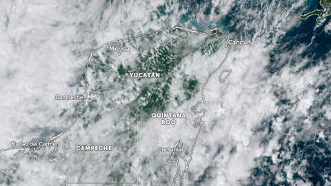 El clima en Cancún se verá afectado por el frente frío número 8