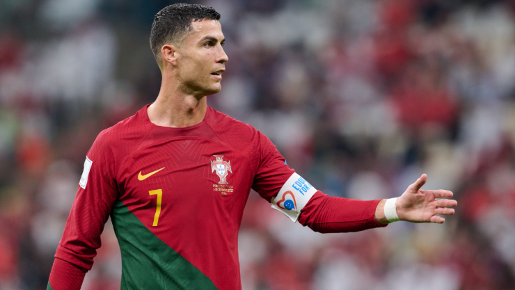 Cristiano Ronaldo, con la Selección de Portugal