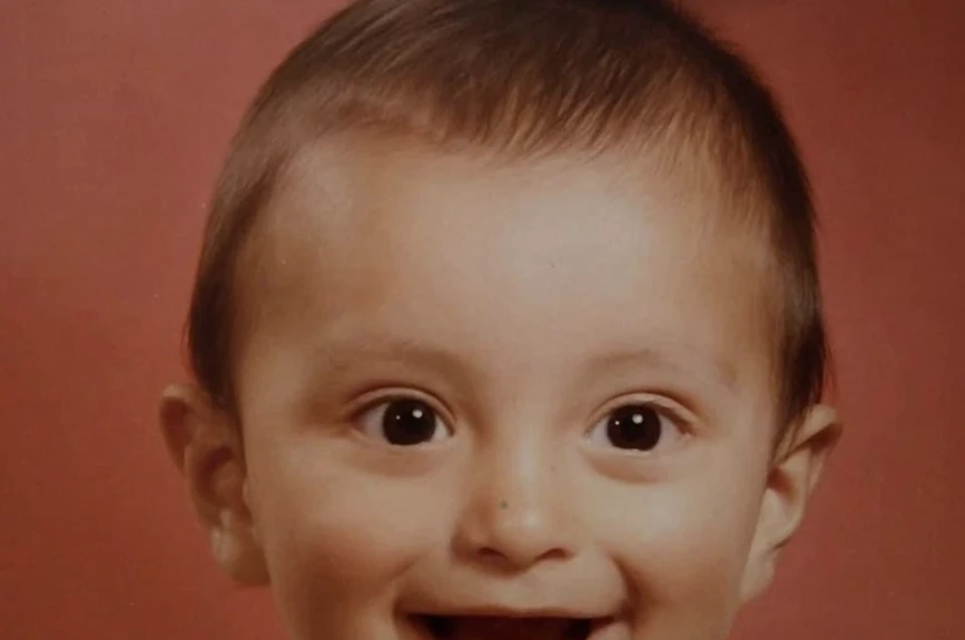 Luchador Texano Jr., cuando era niño