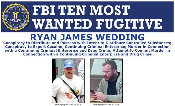 alerta global: Estados Unidos eleva a 15 millones la recompensa para capturar al narco canadiense Ryan Wedding