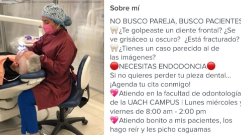 Dentista abre Tinder para encontrar pacientes