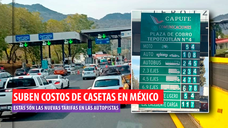 Suben costos de casetas en Chiapas; estas son las nuevas tarifas en las autopistas