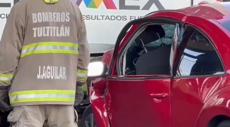 Mexibús choque conductor muerto Tultitlán Edomex