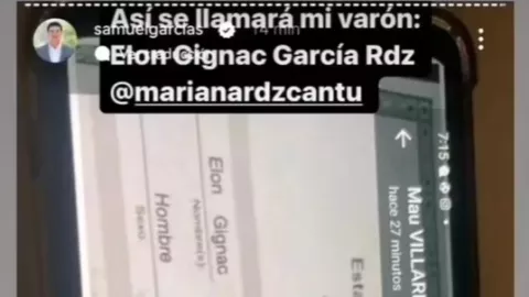 ¿El bebé con el nombre Elon Gignac es real?