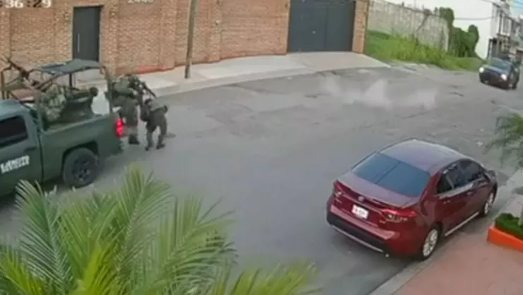 Ataque a militares en Riveras de Tamazula