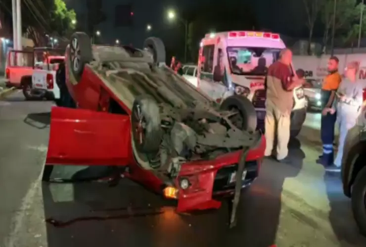 volcaduras CDMX madrugada