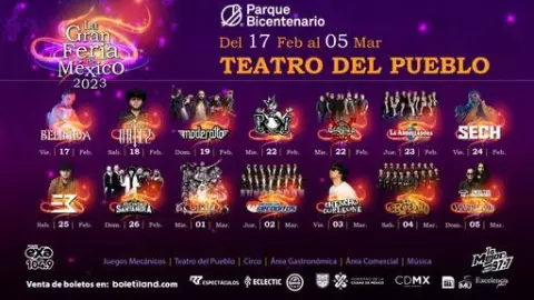 Cartel Gran Feria de México 2023