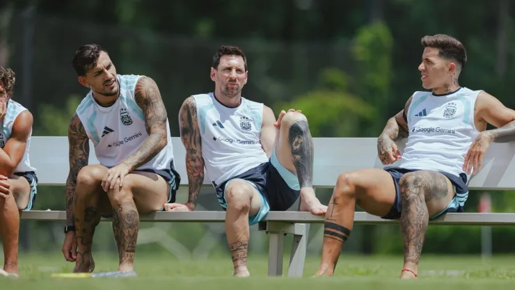 Qué equipación utilizará Argentina durante la Final
