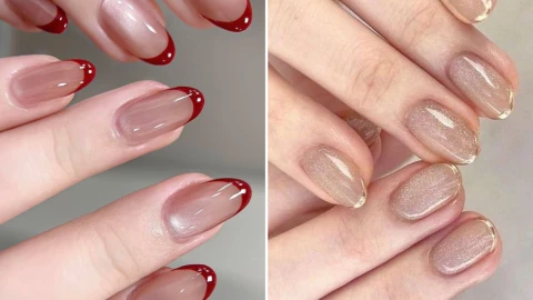 Mezcla diseños - Diseños de uñas mini french