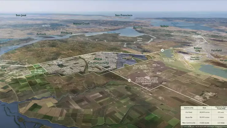 California Forever deberá presentar nuevamente su solicitud y recibirla aprobación del condado de Solano para construir su idea de una nueva ciudad