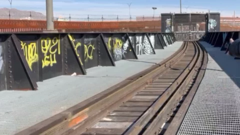 Cruces ferroviarios frontera Ciudad Juárez Piedras Negras Estados Unidos