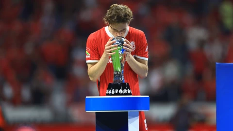 Marcel Ruiz, campeón con Toluca