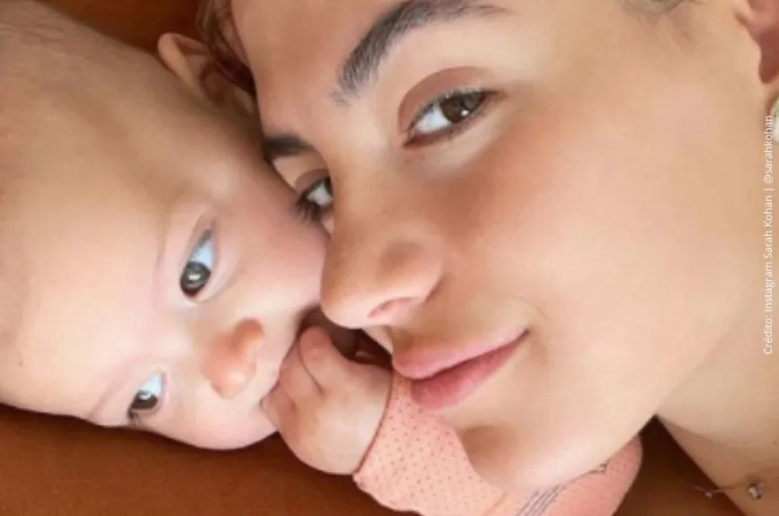 Sarah Kohan y Javier Hernández.