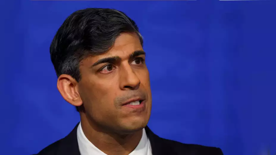 El primer ministro británico, Rishi Sunak.