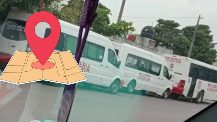 Combis en Veracruz