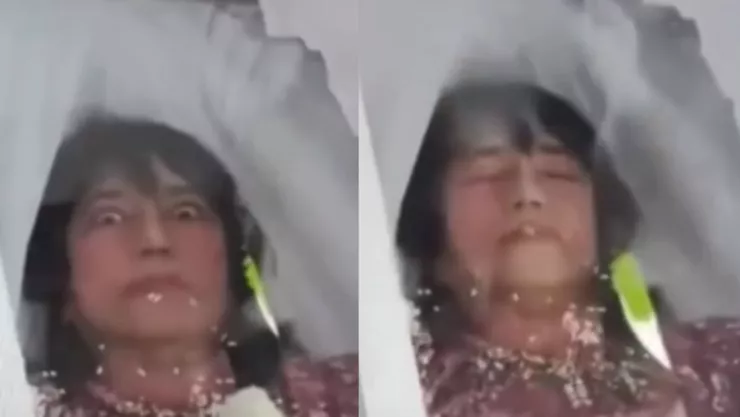 Mujer abre los ojos en ataúd