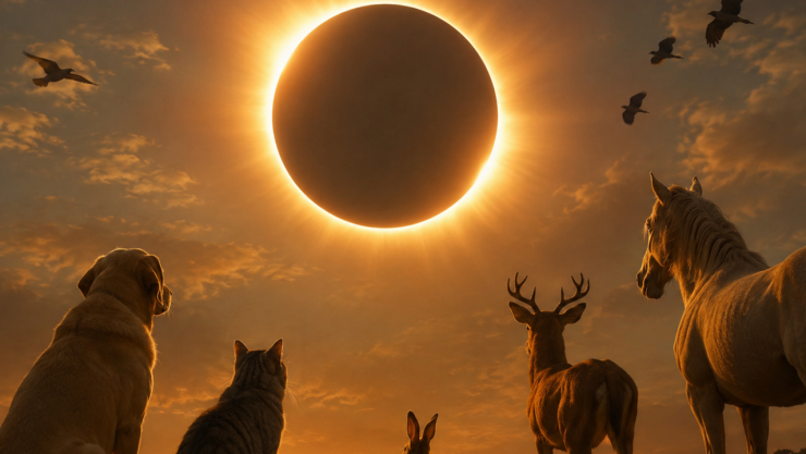 ¿Cómo afectará el eclipse solar del 12 de agosto a los animales?