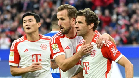 Harry Kane con el Bayern Munich