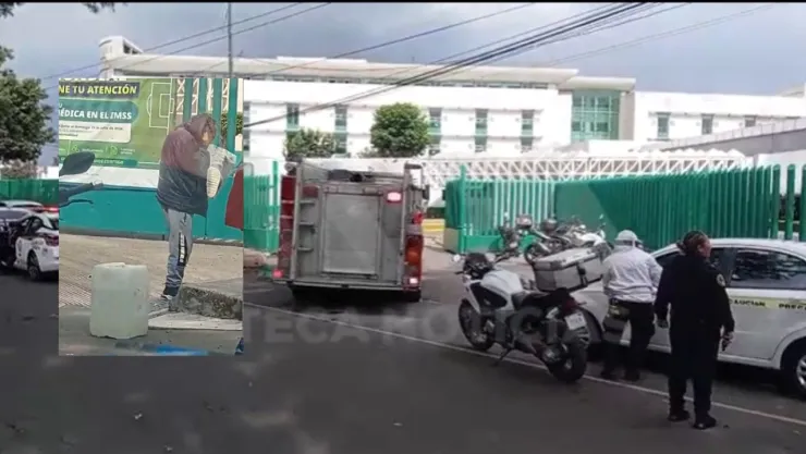 Emergencia en hospital del IMSS por enjambre de abejas deja cinco personas con picaduras en Calzada de las Bombas