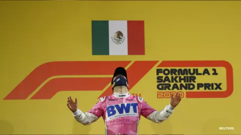 Sergio Pérez gana el Gran Premio de Sakhir de la Fórmula Uno