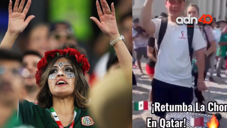VIDEO: Mexicanos en Catar vuelven viral baile de “La Chona”