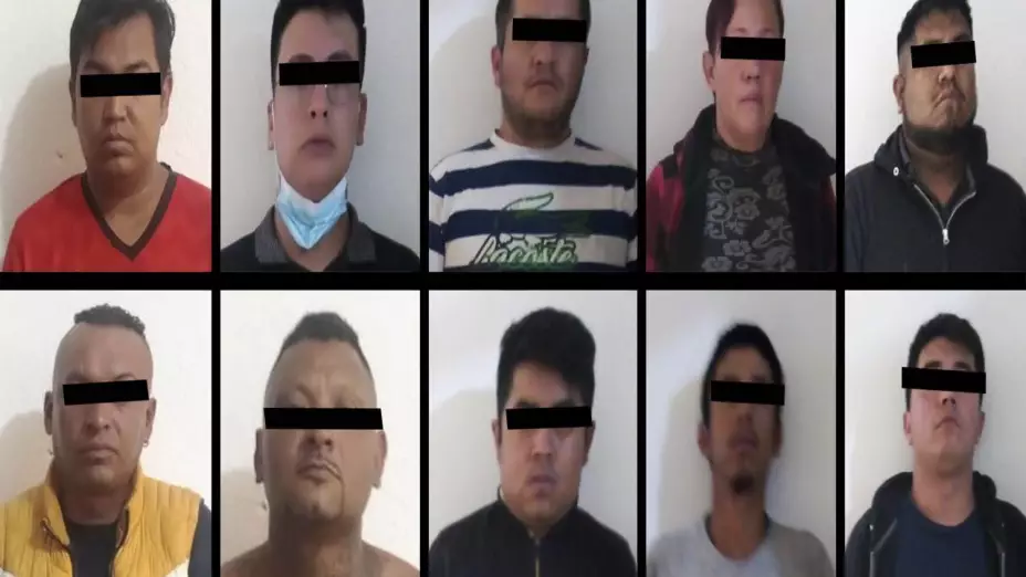 Detenidos en Otumba Edomex