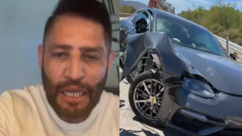 VIDEO: Cantante Pancho Barraza sufre aparatoso accidente en carretera