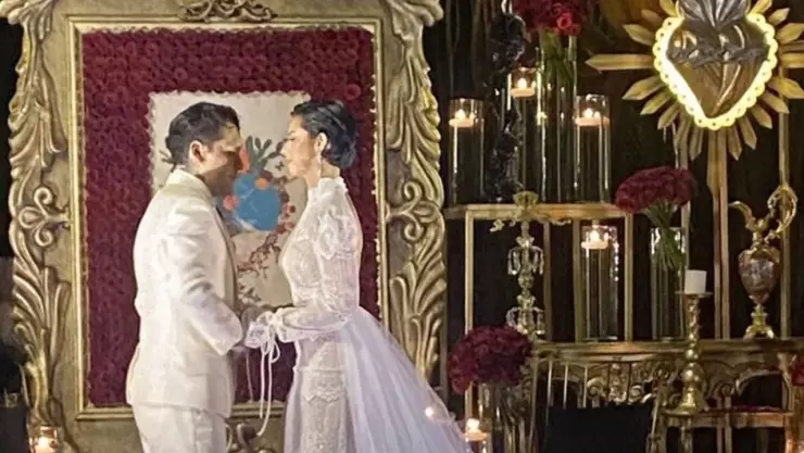 Boda de Christian Nodal y Ángela Aguilar