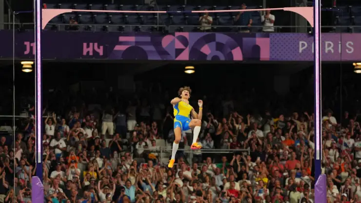 Armand Duplantis Juegos Olímpicos París 2024 récord olímpico