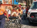 Hogar de la familia Frías después de una explosión.