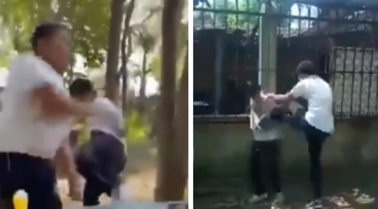 Chiapas peleas estudiantes videos