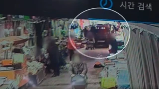 Un camión fuera de control arrolló a peatones en un mercado de Corea del Sur