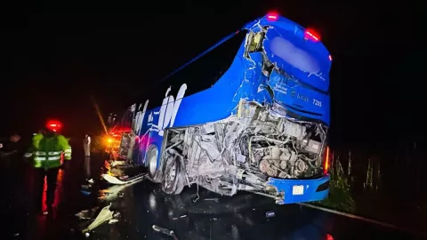 Accidente en la carretera Coatzacoalcos-Minatitlán
