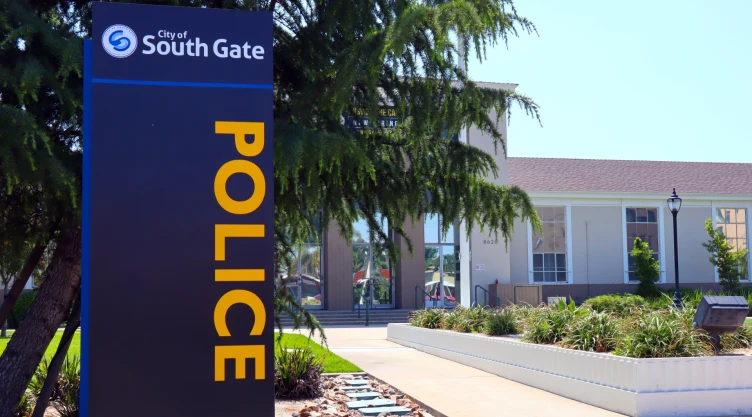 Policía de South Gate, California