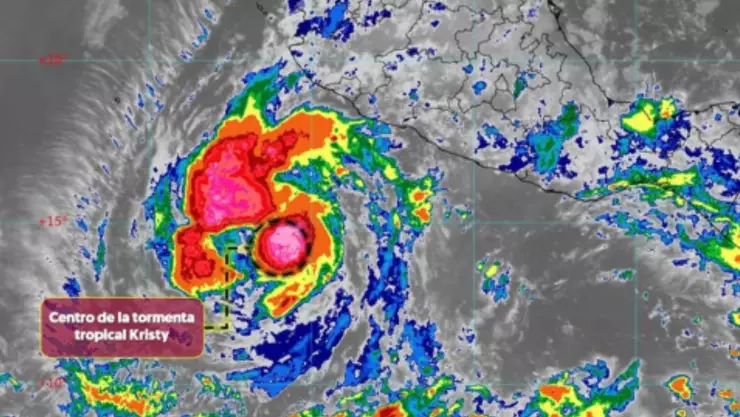 ¿Qué estados afectará la tormenta tropical Kristy_.jpg