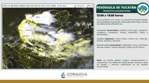 lluvias en quintana roo