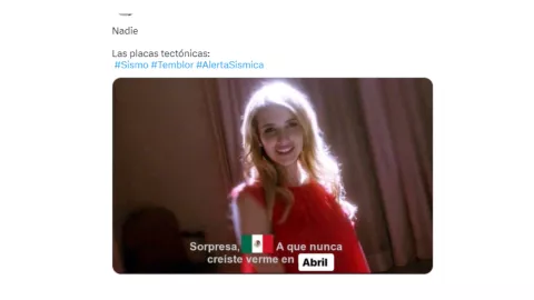 El sismo de hoy en México no dejó perdidas materiales, pero sí excelentes memes