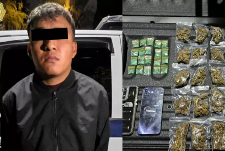 Hombre de 22 años que habría asesinado a un hombre en una barbería de la colonia Valle de Santa María, Xochimilco