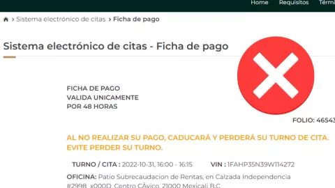 El SAT alerta sobre página falsa de regularización de autos chocolate