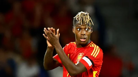 Nico Williams con la selección de España