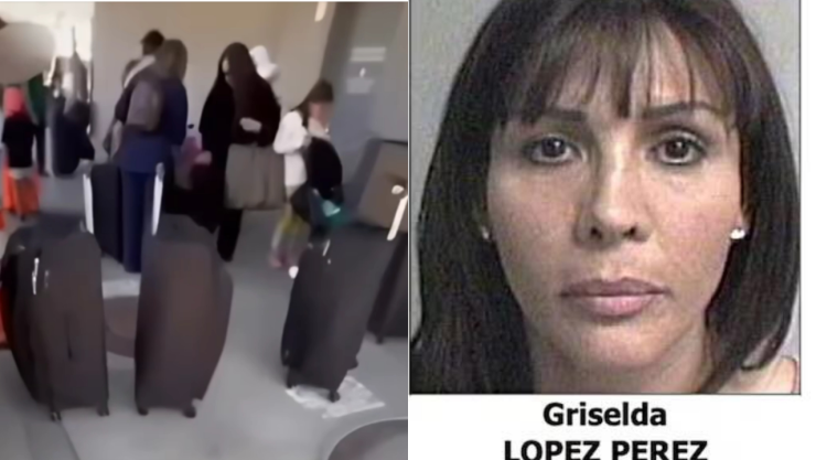 Griselda López y familiares de el chapo guzmán cruzan Estados Unidos